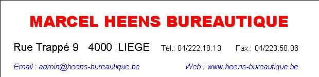 MARCEL HEENS BUREAUTIQUE